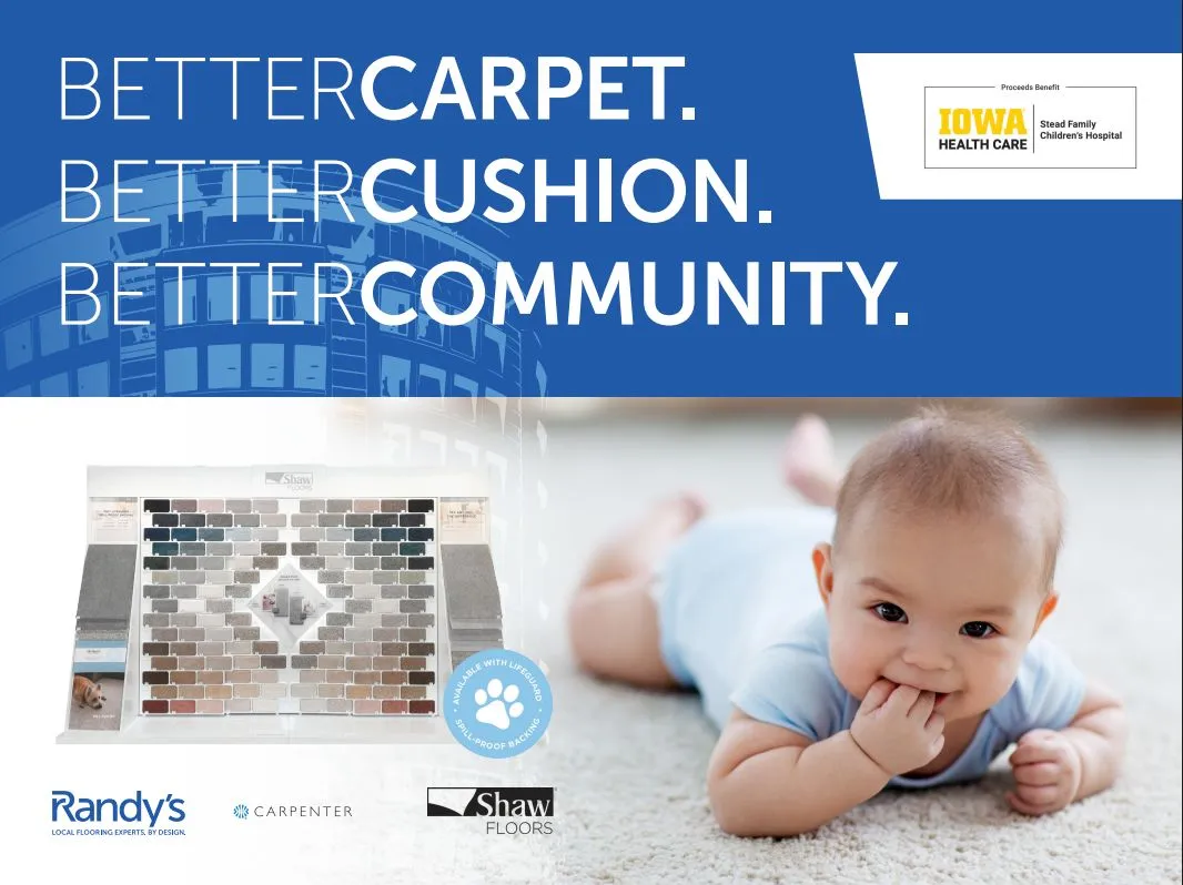 Better Carpet-cushion-community | Randy's Flooring